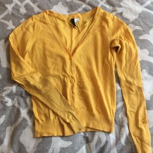 Yellow H&M sweater